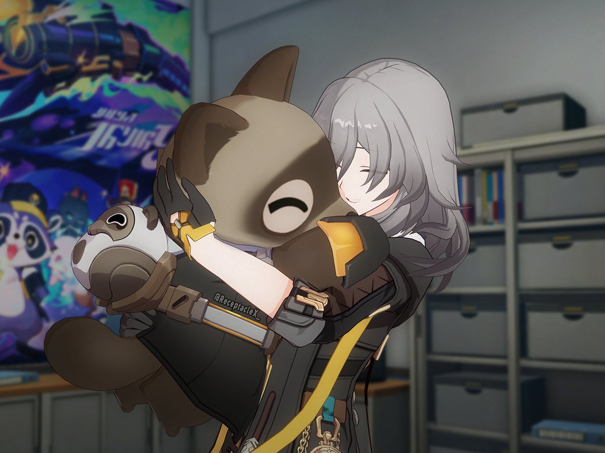 ReceptacleX_'s tweet photo. Furbo hug! #honkaistarrail https://t.co/oSqv7hLznv