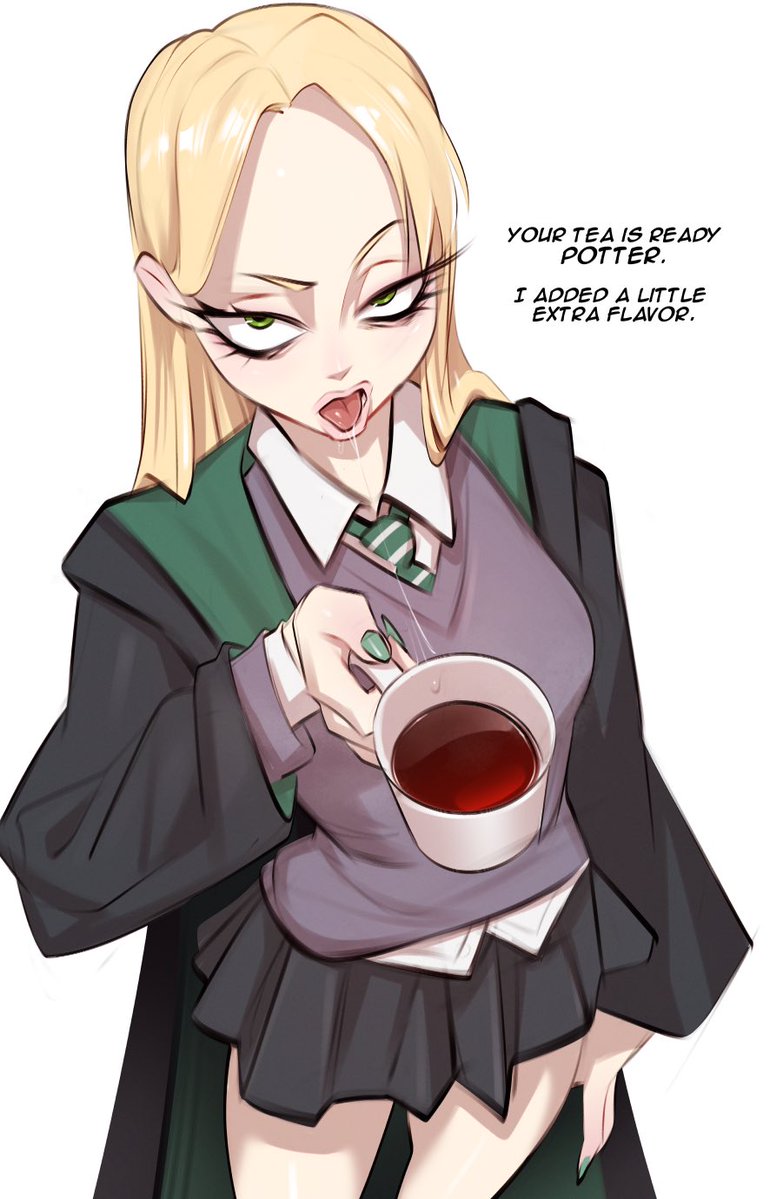 JohnFoxArt2's tweet photo. The taste of Malfoy 😋☕️ https://t.co/VIorffAUBn