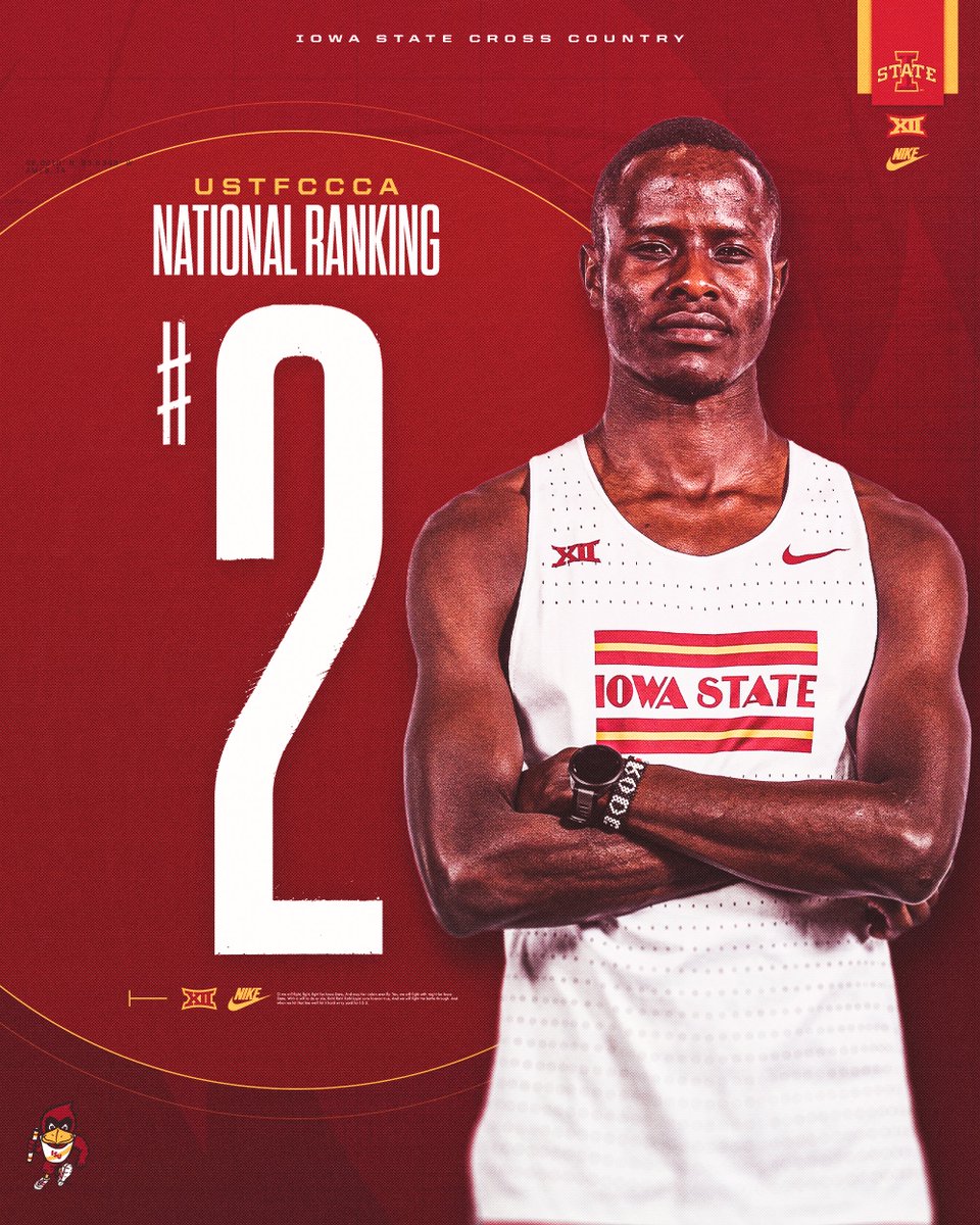CycloneTrackXC's tweet photo. Holding Steady at No. 2 ↔️ https://t.co/U0ZaFRNwDS