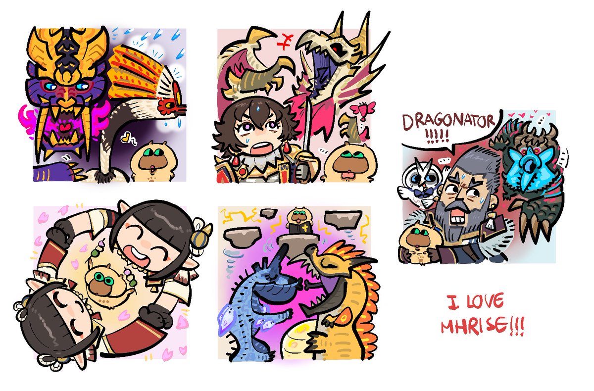 precumking67's tweet photo. happy monster hunter rise/sunbreak 20 trillion sales!!! it’s on deep discount right now please play it https://t.co/MyMO5LmDbu