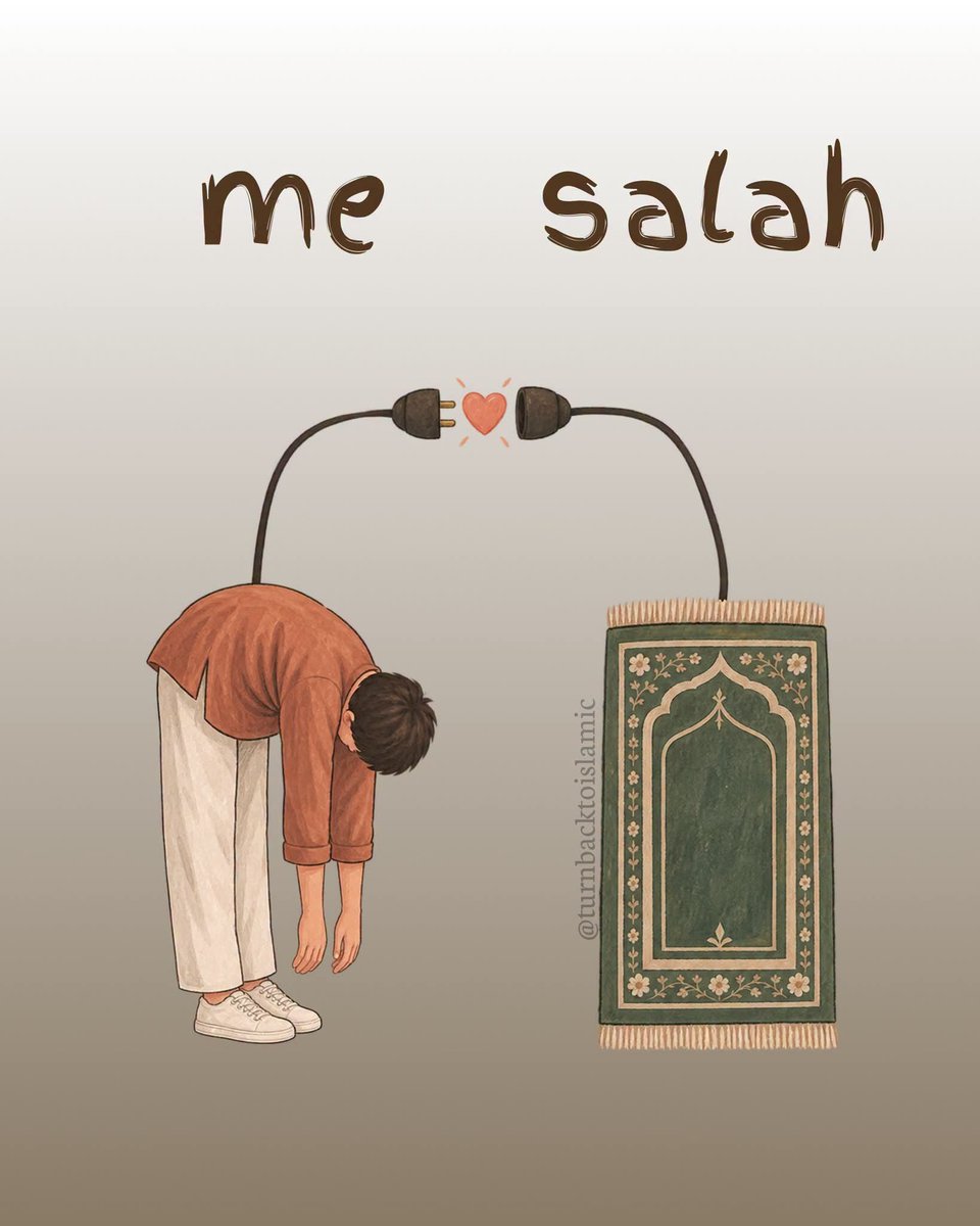 mury__001's tweet photo. Stay connected to Salah. 🤍 https://t.co/zZ9zMh9fGb