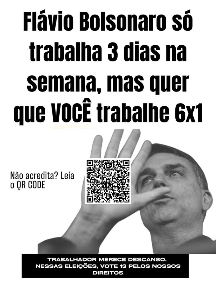 AcervoTSBrasil's tweet photo. 🚨ESPALHEM!🚨

Alguns cartazes objetivos e muito bons para serem colados nas ruas. Segue também um tutorial de como devem ser colados para evitar que sejam arrancados. 

O objetivo é descredibilizar Flávio Bolsonaro, não esqueçam. https://t.co/ebNzRvA3Mv