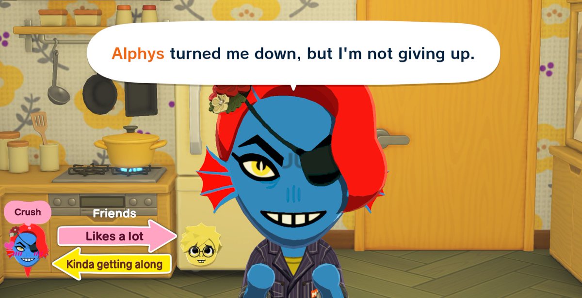 oddficklething's tweet photo. UNDYNE PLEASE YOUVE BEEN REJECTED BY HER THREE TIMES ALREADY https://t.co/6YDGnyPwEb