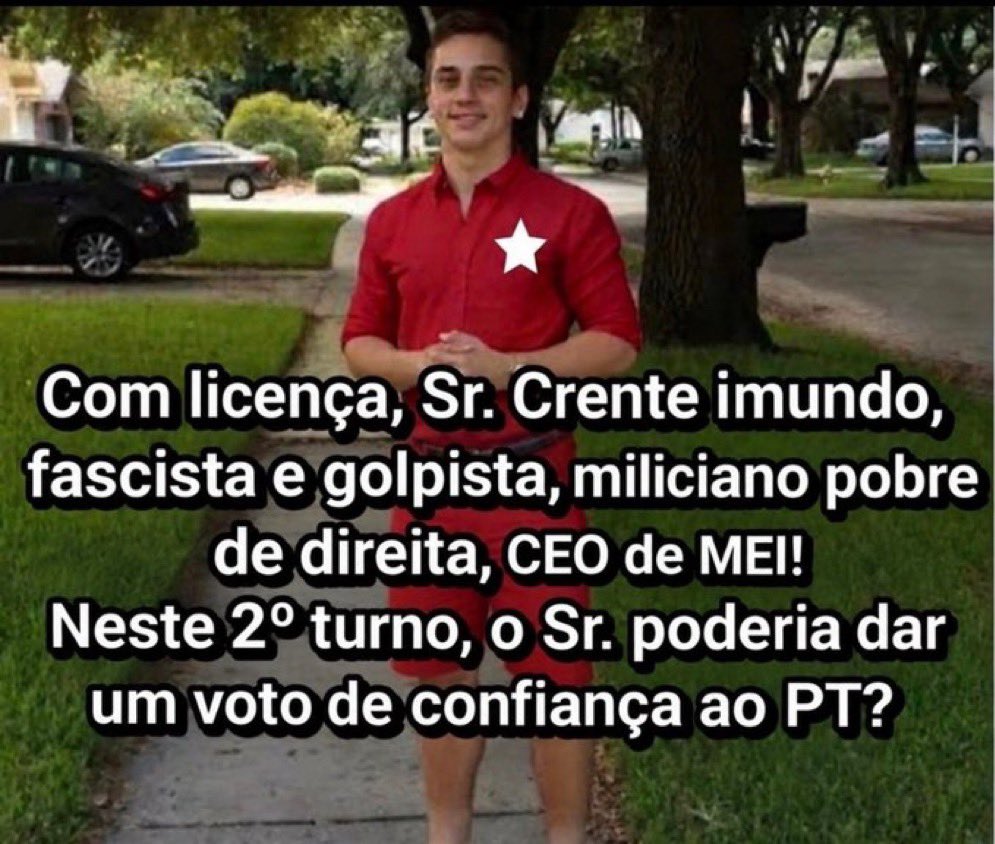 vetind4tal's tweet photo. A direita se mantém calada…
E você só vê petista surtando, pedindo voto e falando merda nessa rede.
Vão perder dnv e vai ser por culpa deles mesmos. https://t.co/qJFmI6GyJt