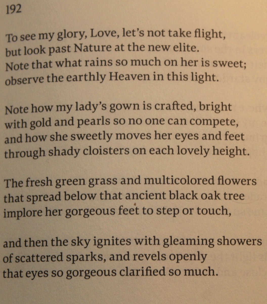 kevin_farnham's tweet photo. I have many sonnets about Her influence on Nature (in effect, Nature==Her). Here's A.M. Juster's stellar rendition of my favorite Petrarch sonnet about that: https://t.co/0NQ0YQqdps