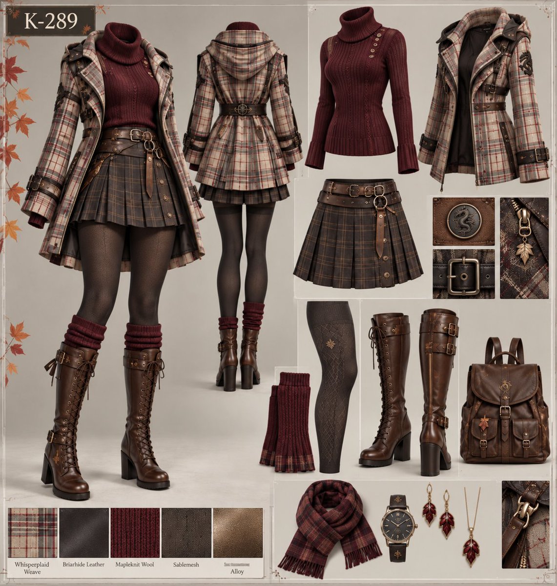 Pyndragon's tweet photo. Group of warm fall sets. Enjoy. https://t.co/flj1yOxhCC