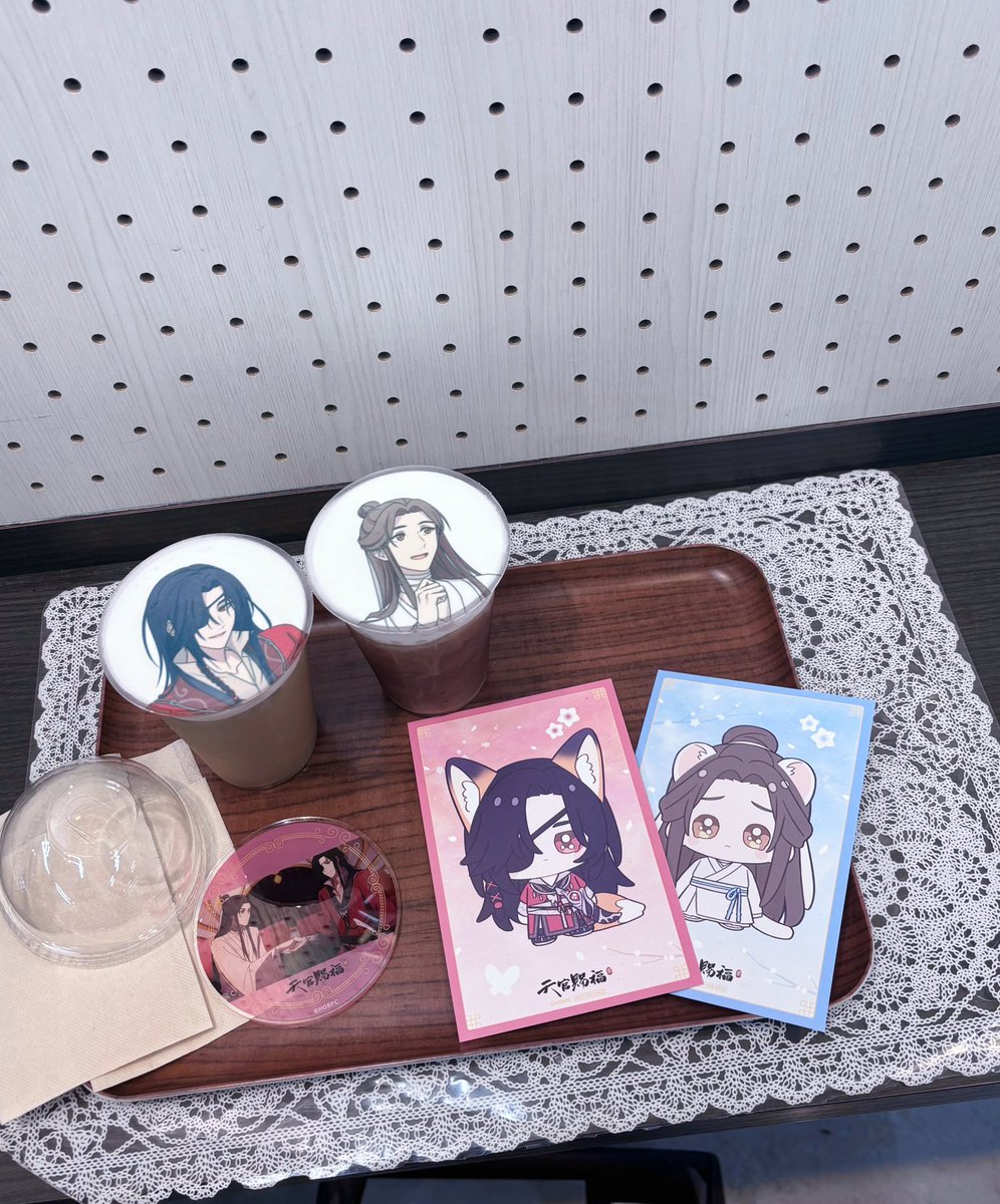 _apricot08's tweet photo. 天官賜福グラッテ☕
念願の逆再生꒰՞ ܸ. . ܸ ՞꒱ https://t.co/ETa8sdn1oD