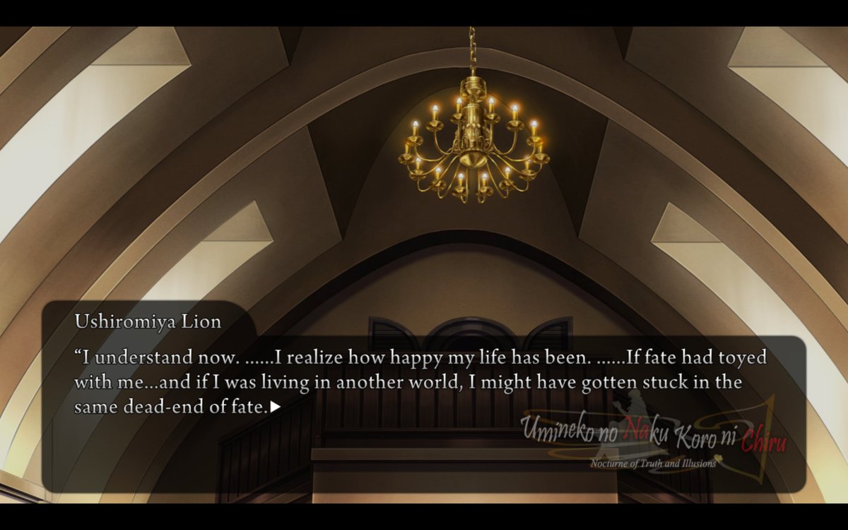 bernkastel281's tweet photo. wow what a wholesome ending to the chapter how lovely!! #Umiday26 https://t.co/mshxwerwLk