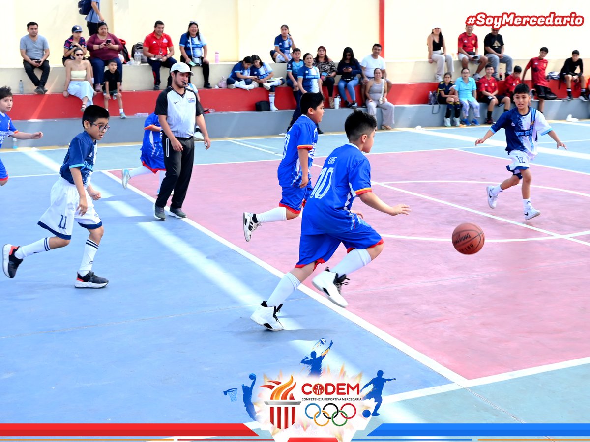 MercedHuacho's tweet photo. CODEM BÁSQUET – NIVEL PRIMARIA
Nuestros estudiantes de primaria disfrutaron de una jornada deportiva llena de entusiasmo, compañerismo y sana competencia en la CODEM. Cada encuentro permitió demostrar sus habilidades, disciplina y dedicación. https://t.co/Sg74AGsQOM