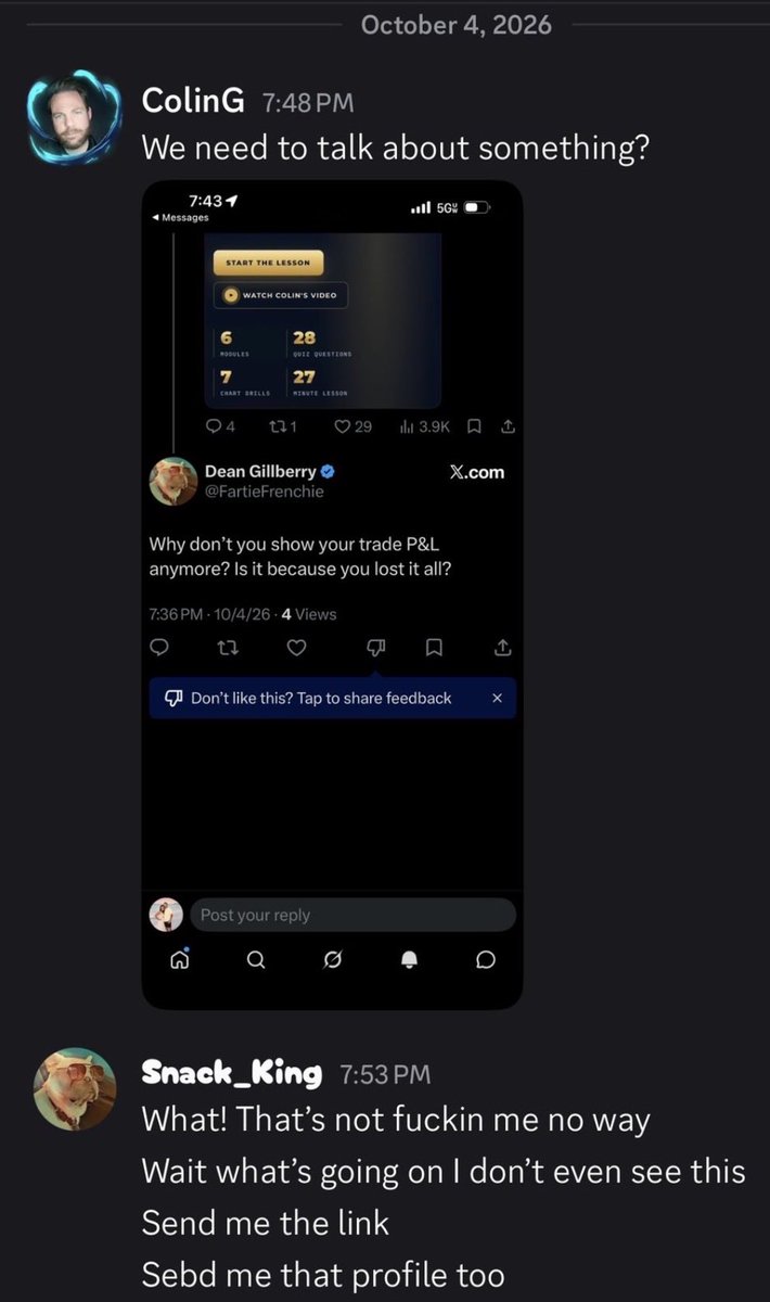 DudeOnR0ck's tweet photo. @FartieFrenchie1 You added the underscore yesterday. Look at this post from 2 months ago. No underscore. Jeremy, whatever is going on, just know, we want to help you get better. Time to show transparency and I guarantee the recovery process will start. https://t.co/1x7vGuCrUB