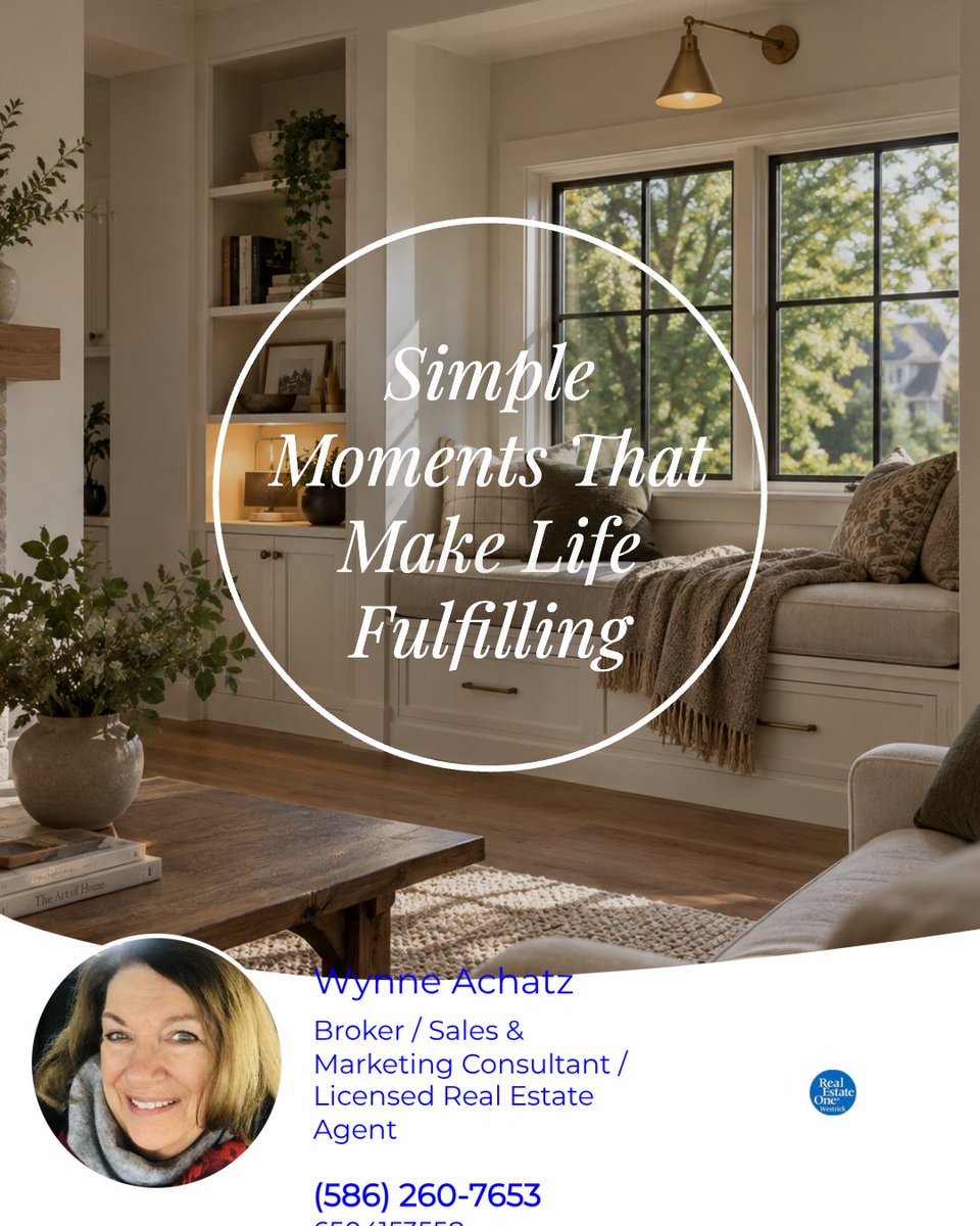 MichiganAgent's tweet photo. Sometimes, it’s the little moments that make an ordinary day feel special. ☀️☕🌿

Life moves quickly, but there’s something to be said for slowing down long enough to enjoy what’s right in front of you.

What’s one simple moment that made you smile today? https://t.co/ZnYKVeBFJK
