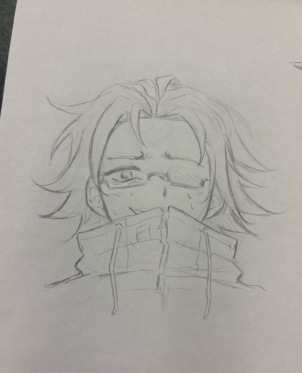 oviine_'s tweet photo. eito aotsuki doodle https://t.co/GwgmyfC9XR