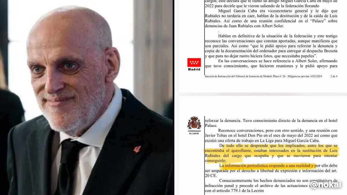 nokai's tweet photo. 🔥 TEBAS HABLA DE «INVENTOS». LE HAN CONTESTADO CON HECHOS, UNO A UNO

MELCHOR RUIZ, de la COPE, se los ha puesto delante:

▪️ 17 AÑOS pagando al VICEPRESIDENTE de los árbitros (2001-2018).
▪️ 8,4 MILLONES por unos informes que ni LUIS ENRIQUE ni VALVERDE llegaron a ver.
▪️ LAPORTA le CUADRUPLICÓ los pagos.
▪️ Los pagos se acabaron justo cuando NEGREIRA dejó de ser vicepresidente del CTA.
▪️ Lo destapó HACIENDA. No el Madrid.
▪️ El juez instructor habló de CORRUPCIÓN SISTÉMICA.

Y en la declaración de LAPORTA, el representante de LALIGA hizo UNA sola pregunta. Una.

Pero el problema son los «inventos» de algunos. Claro que sí.

vía @MelchorRuizCope
