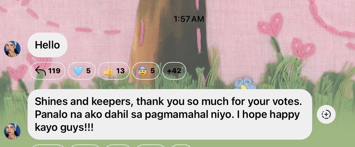 bevz_747's tweet photo. You are most welcome Ashy! Happy kami kasi happy ka! https://t.co/7KvgqiqJr6