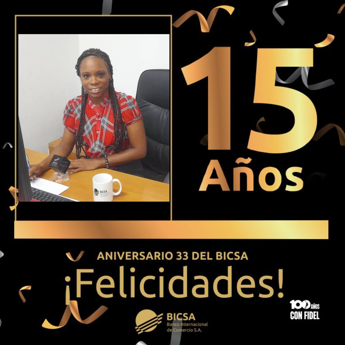 rbancaria1964's tweet photo. 🌸 Dayneri inspira 🌸
Quince años de luz en el camino,
jurídica capaz, mente brillante,
compañera que tiende la mano,
faro de soluciones y confianza.🏦 El BICSA celebra tu entrega,
orgulloso de tu huella constante.
#DíaDelTrabajadorBancario
#EntregaYCompromiso https://t.co/Dl1LXRteyx