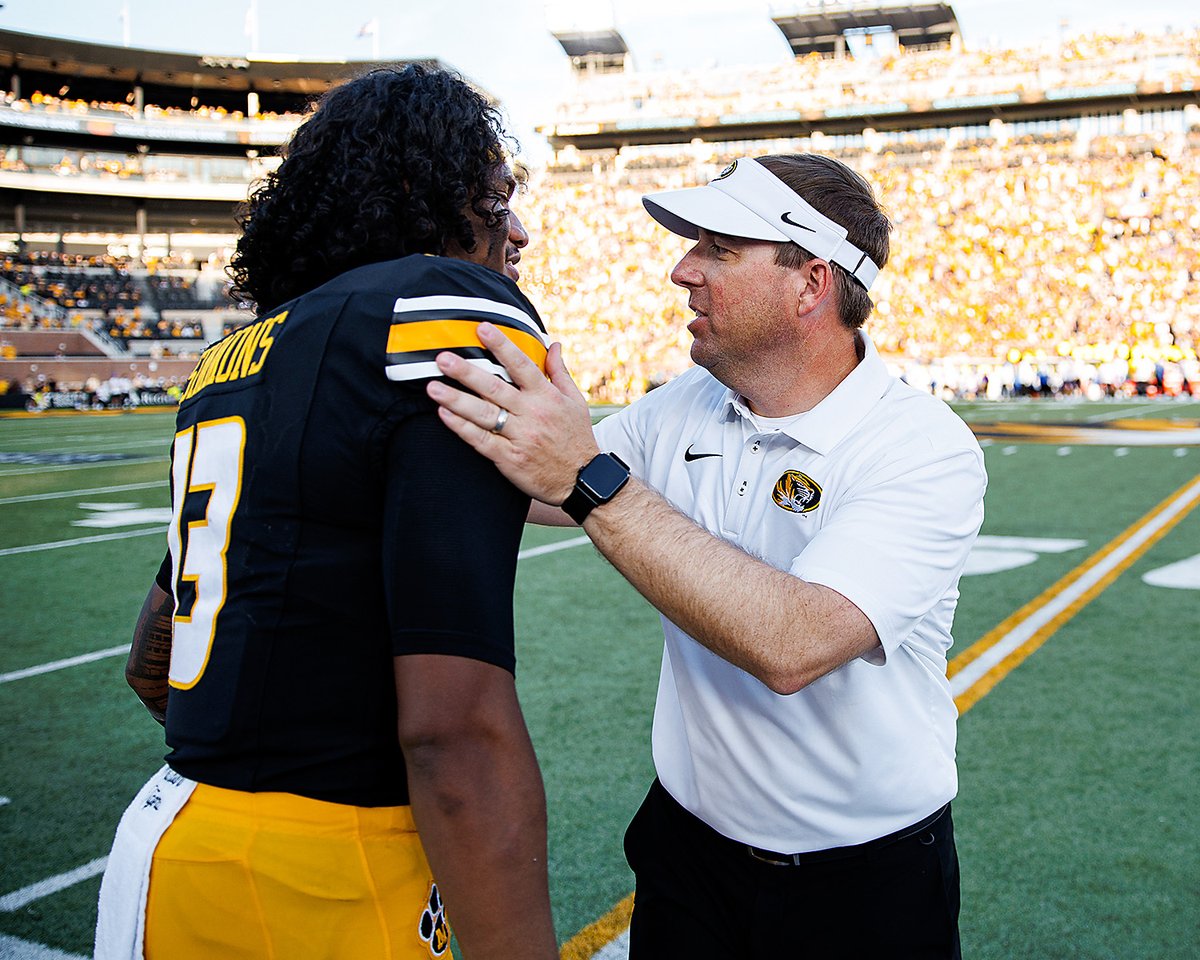 bryantawards's tweet photo. Our committee selected Eli Drinkwitz of Mizzou as National Coach of the Week.

Now it's your turn to have your voice heard!

Take part in the #BryantAwards #FanVote at https://t.co/csc5i8wGB1 and let us know your choice!

Vote TODAY. Vote DAILY. It's free! https://t.co/btEbs50K9Q