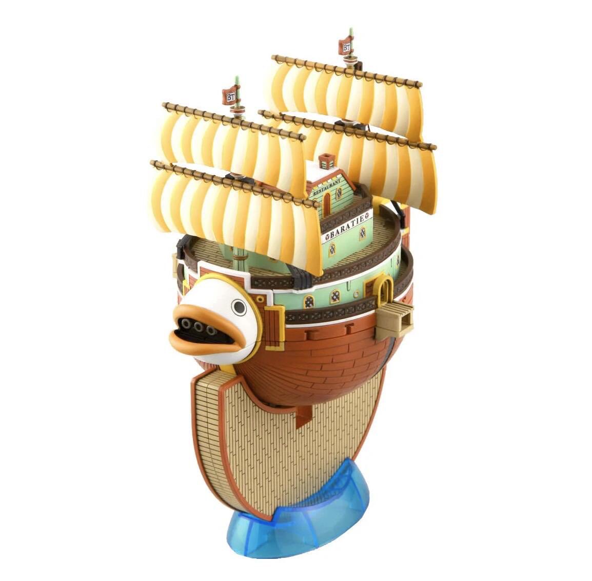TCGOP_Alert's tweet photo. The Baratie Grand Ship Collection Model Kit is on sale for Prime members. Get it for $16.99 (33% off), shipped and sold by Amazon. CardGame #OnePiece #OnePieceCardGame https://t.co/dPJCRS6kf9