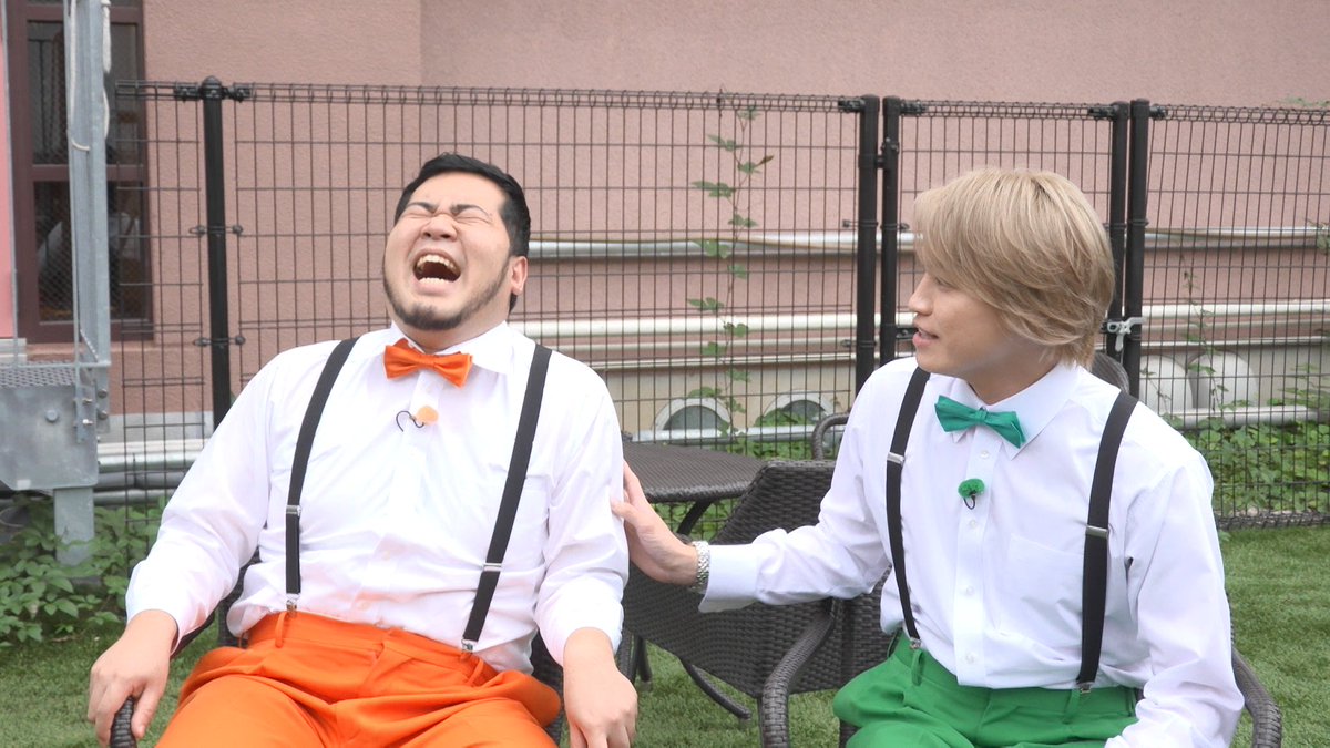 TVGweb's tweet photo. 「ニカゲーム」今夜放送🌙

こっちのけんと制作の主題歌を
ついにお披露目のはずが…
二階堂高嗣が閉じ込められるピンチ💦

”文字化け”した歌詞を
解読しなければ脱出できない⁉️

二階堂、松井ケムリ、ニシダが
”英語・あべこべ・ジェスチャー”で奮闘🔥

https://t.co/Y0giJnbEnL

#ニカゲーム https://t.co/oqyDpz0pPf