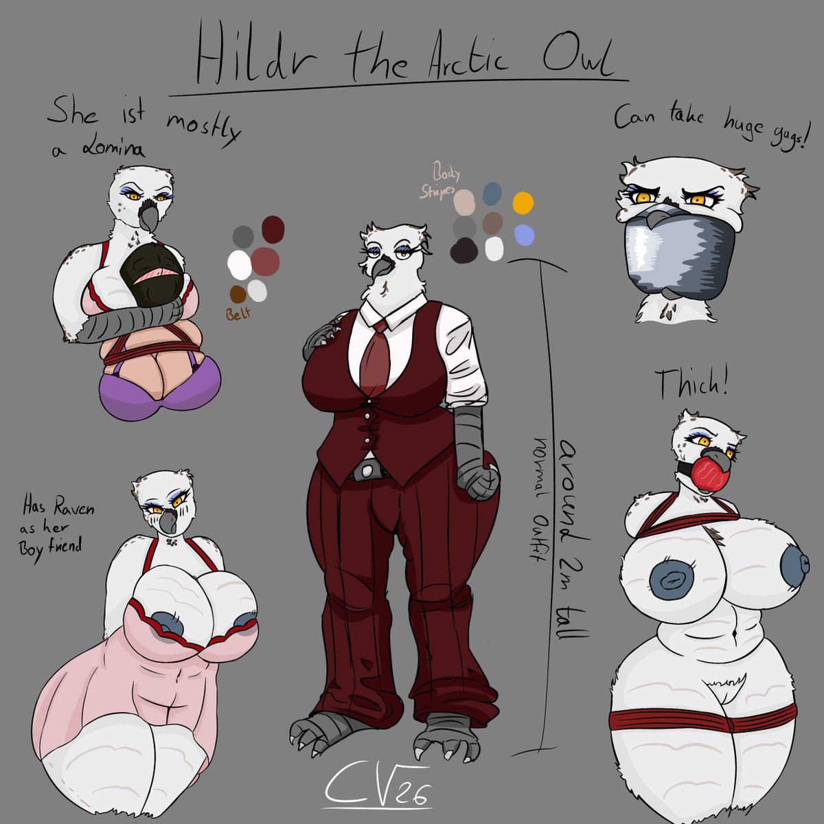 SirRavenstein's tweet photo. My OC Hildr again .3. 
I need to draw them more https://t.co/Igbuv8CTfI