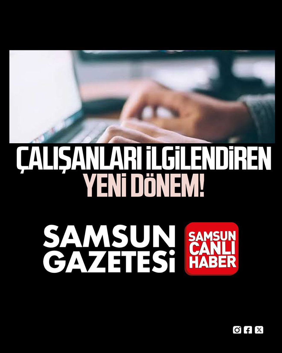 Samsungazetesi's tweet photo. Çalışanlar dikkat! Yeni çalışma sistemi için hazırlık başladı

Detaylar:
🔗 https://t.co/smgbfzkfXw

#ÇalışmaHayatı #Çalışanlar #VedatIşıkhan #Mesai #İşHayatı #Ekonomi https://t.co/gP6t85YVa6