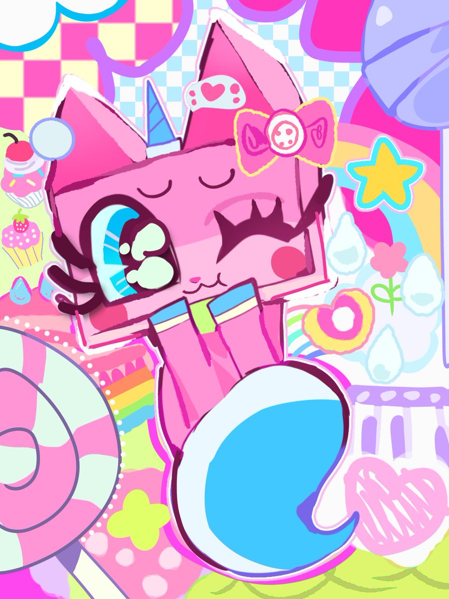 UnfortunateAcat's tweet photo. Unikitty fanart because I love her so so so so so so so much I would break all my limbs for her 

 @cartoonnetwork @warnerbros https://t.co/Z4tYmPZ4GQ