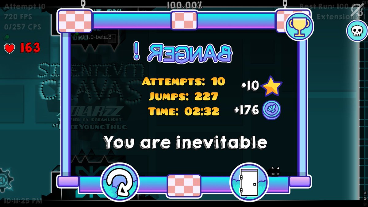 GDCostaRica's tweet photo. El jugador @NotVenji5 se paso el Extreme Demon "Silentium Clavas" siendo First Victor de Costa Rica ggs https://t.co/cZSUlaSWyr