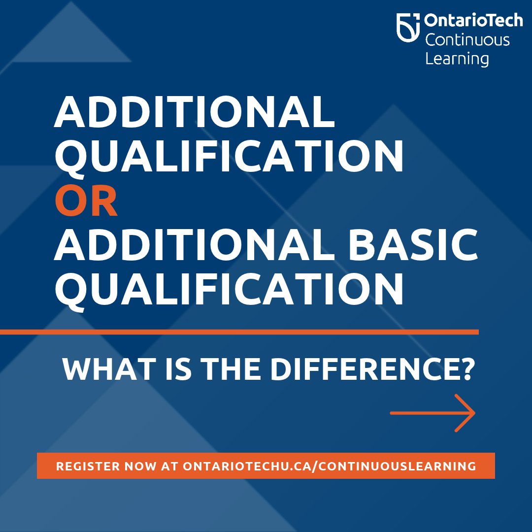 OT_Learn's tweet photo. Additional Qualification and Additional Basic Qualification might sound similar, but they’re not the same! Swipe to uncover what sets them apart. https://t.co/MjSqoufOY0
