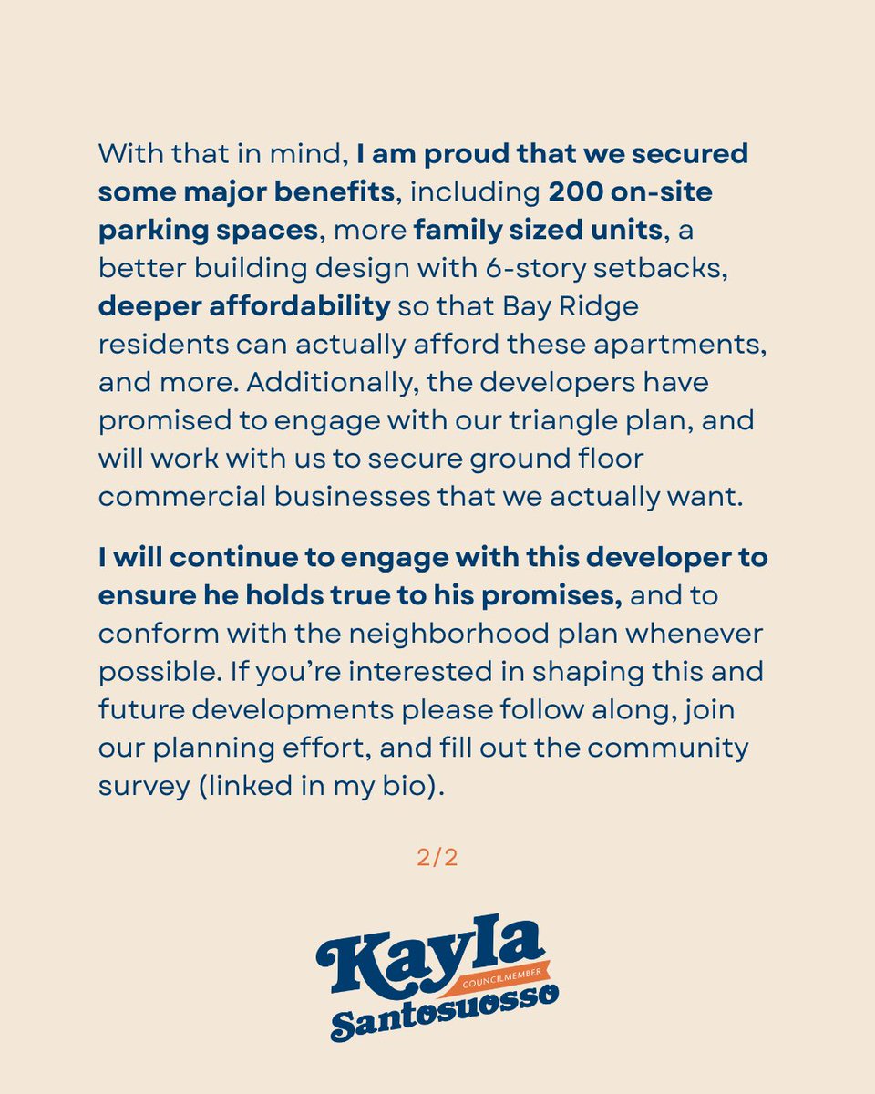 kaymsanto's tweet photo. For the last several months I have been in negotiations with the developers for the Staples property. Read my full statements a details of the results below https://t.co/Vp45LPvTk7