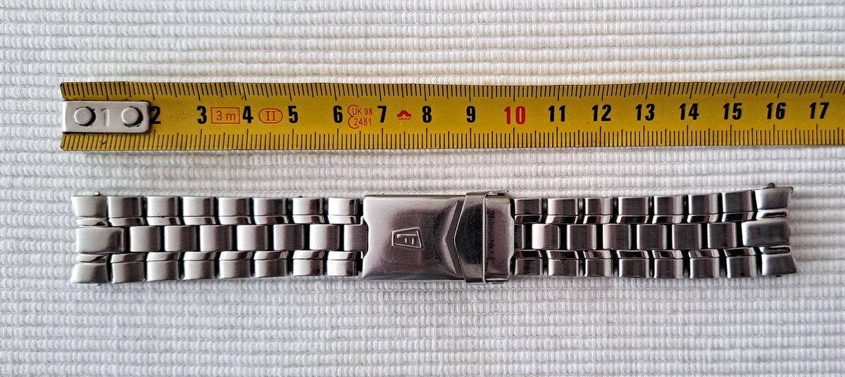 TC_EL_ALMACEN's tweet photo. FESTINA ARMIS / BRAZALETE ACERO INOXIDABLE ORIGINAL 20 MM. CON EXTENSORES, AÑOS 90, BUEN ESTADO https://t.co/uQWmtHjajv a través de @todocoleccion #Relojería #Festina #Relojes https://t.co/chvYOdPXUu