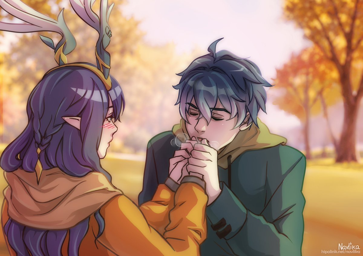 navlika_arts's tweet photo. 🍁🍂Day 5 - Modern Day
A little late, but here’s my autumn vibe with the #Flauma for #Flaumaweek2026 https://t.co/FMnbGV8tFX