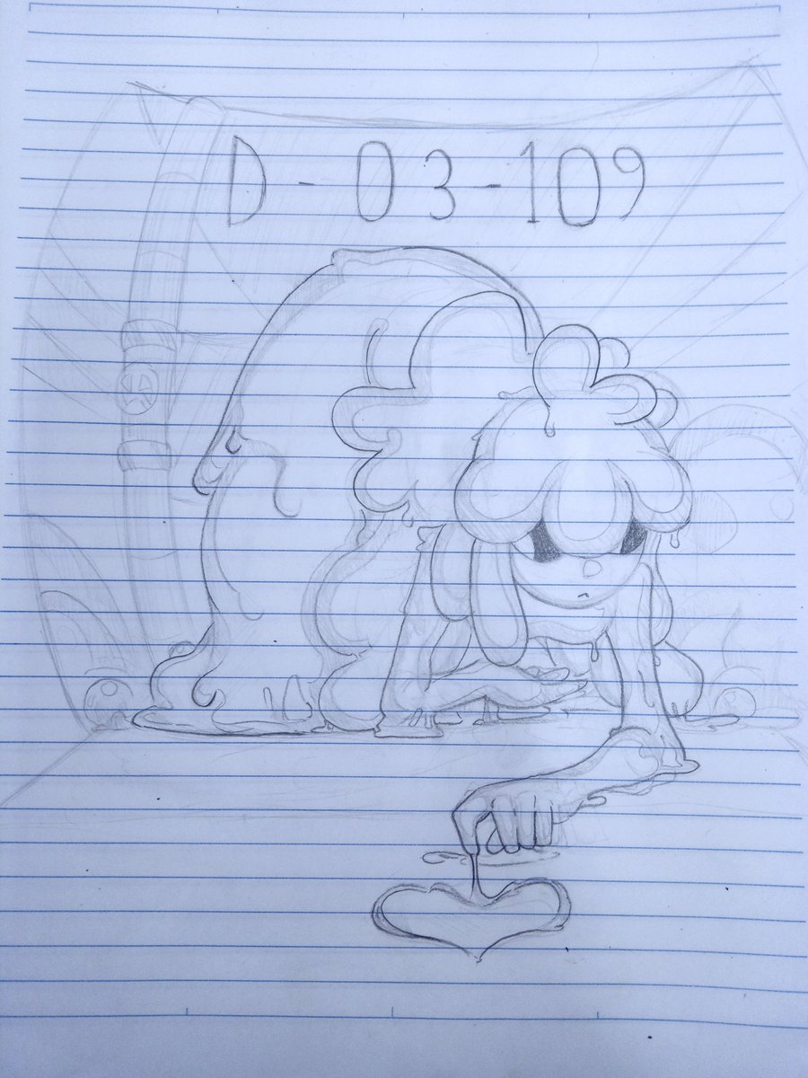 Jojolasanha's tweet photo. Melting love i made by memory #lobotomycorp #lobcorp #projectmoon #fanartㅤㅤㅤㅤ #paper https://t.co/BTm4dbQBGM