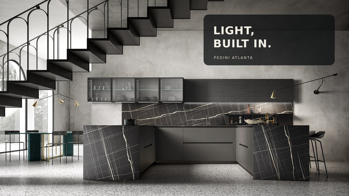 Pedini_Atlanta's tweet photo. Light, built in.
Pedini AROMA integrates tailored cabinetry, display, and illumination—bringing depth and atmosphere to every room.
Visit Pedini Atlanta at ADAC, Suite 226.
#PediniAtlanta #Pedini #Aroma #ItalianKitchens #AtlantaDesign #ADACAtlanta #DiscoverADAC https://t.co/hX2F1wZou5
