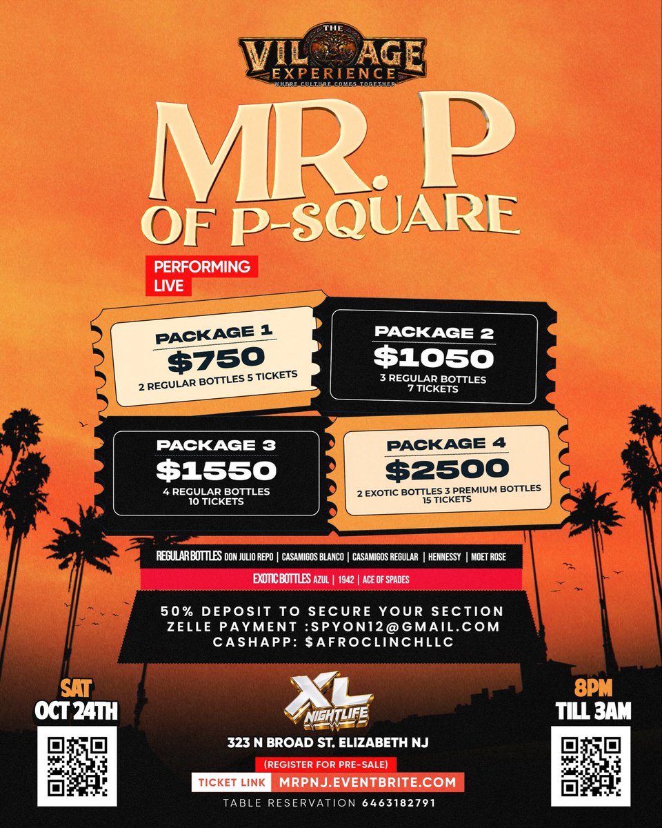 PeterPsquare's tweet photo. New Jersey!🇺🇸 🦅🔥
October 24th. One stage. ONE ENERGY. 🚀
OG FOREVER — KING OF STAGE! 👑 Cc @bintin_lion 

#MrP #OGFOREVER #TeamP https://t.co/dVZeReRX3J