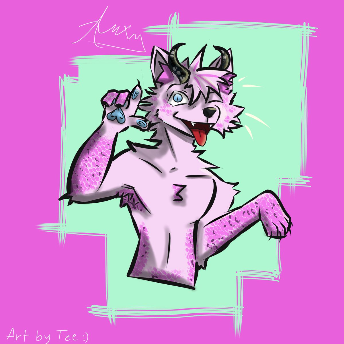 Auxelton's tweet photo. Silly fluffy creature with limited brain cells :3
#furryart #fyp #digitalart https://t.co/lEtEqZtn9H
