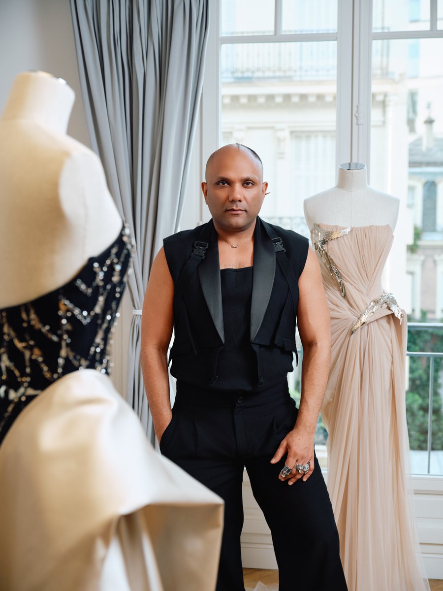 GG_Studio's tweet photo. Gaurav Gupta Couture 
6 Rue Jean Goujon Paris 75008

“Paris has been a dream of mine since I was a child. I grew up seeing Paris as the centre of fashion in the world, and somewhere I always imagined our work would one day belong. Over the last four years, we have had the privilege of presenting on the Paris Haute Couture calendar, returning season after season and building a relationship with the city through our work. Today, we have a permanent home in Paris.” 

Now open for Appointments. 
+33 7 82 29 02 18