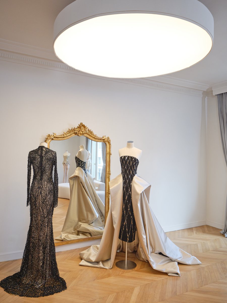 GG_Studio's tweet photo. Gaurav Gupta Couture 
6 Rue Jean Goujon Paris 75008

“Paris has been a dream of mine since I was a child. I grew up seeing Paris as the centre of fashion in the world, and somewhere I always imagined our work would one day belong. Over the last four years, we have had the privilege of presenting on the Paris Haute Couture calendar, returning season after season and building a relationship with the city through our work. Today, we have a permanent home in Paris.” 

Now open for Appointments. 
+33 7 82 29 02 18