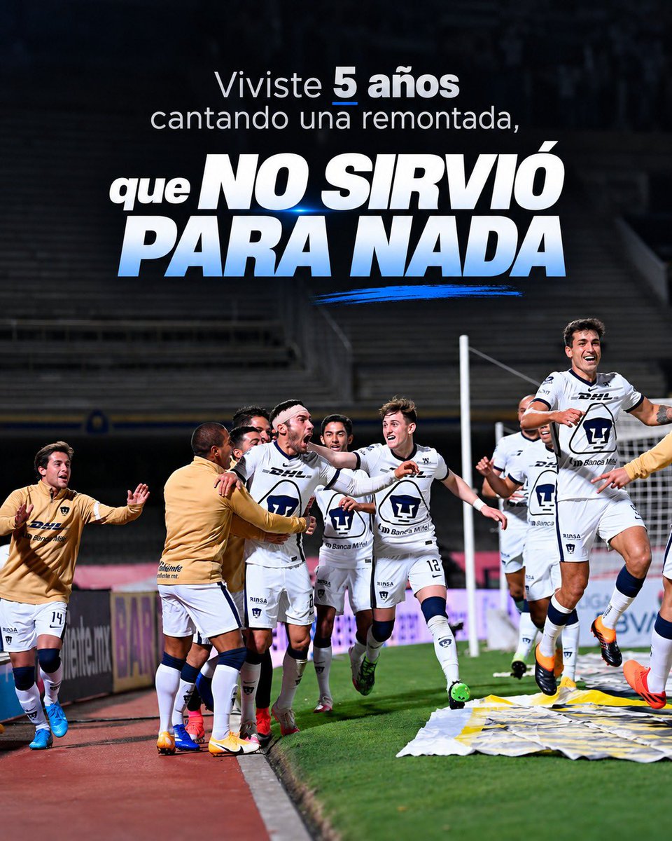 soycelestemx's tweet photo. Nos cantaste una remontada 5 años /// Nosotros te cantaremos la vuelta TODA LA VIDA

#CRUZAZUL el eterno padre de los #Pumas https://t.co/jgVsP6cIaI
