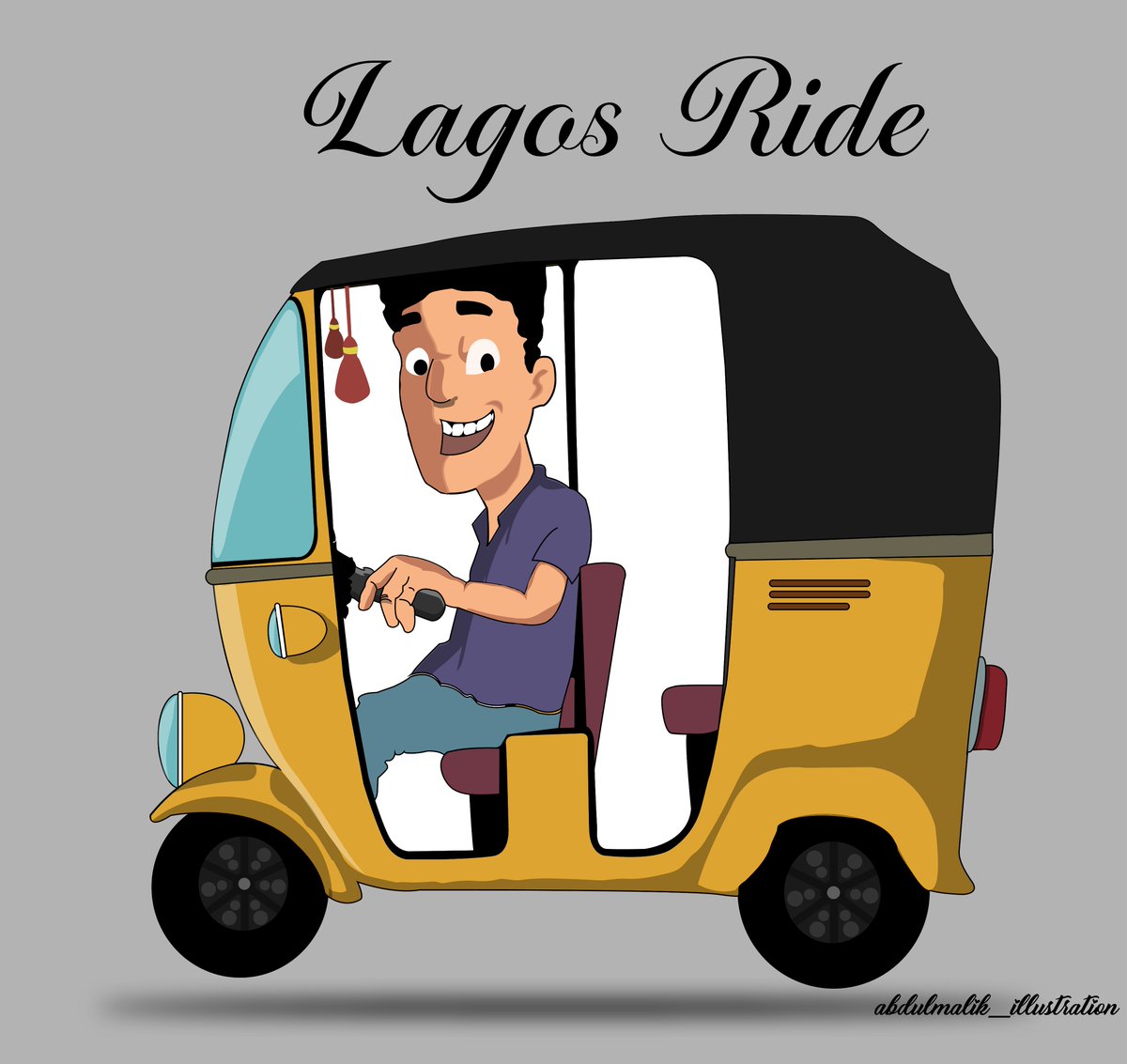 Smallzd0y's tweet photo. Took a full day of dedication to bring this piece to life. What do you think of the vibes? 🎨
#LagosRide #Illustration #LagosVibes #VectorArt https://t.co/bATw0jeaDT