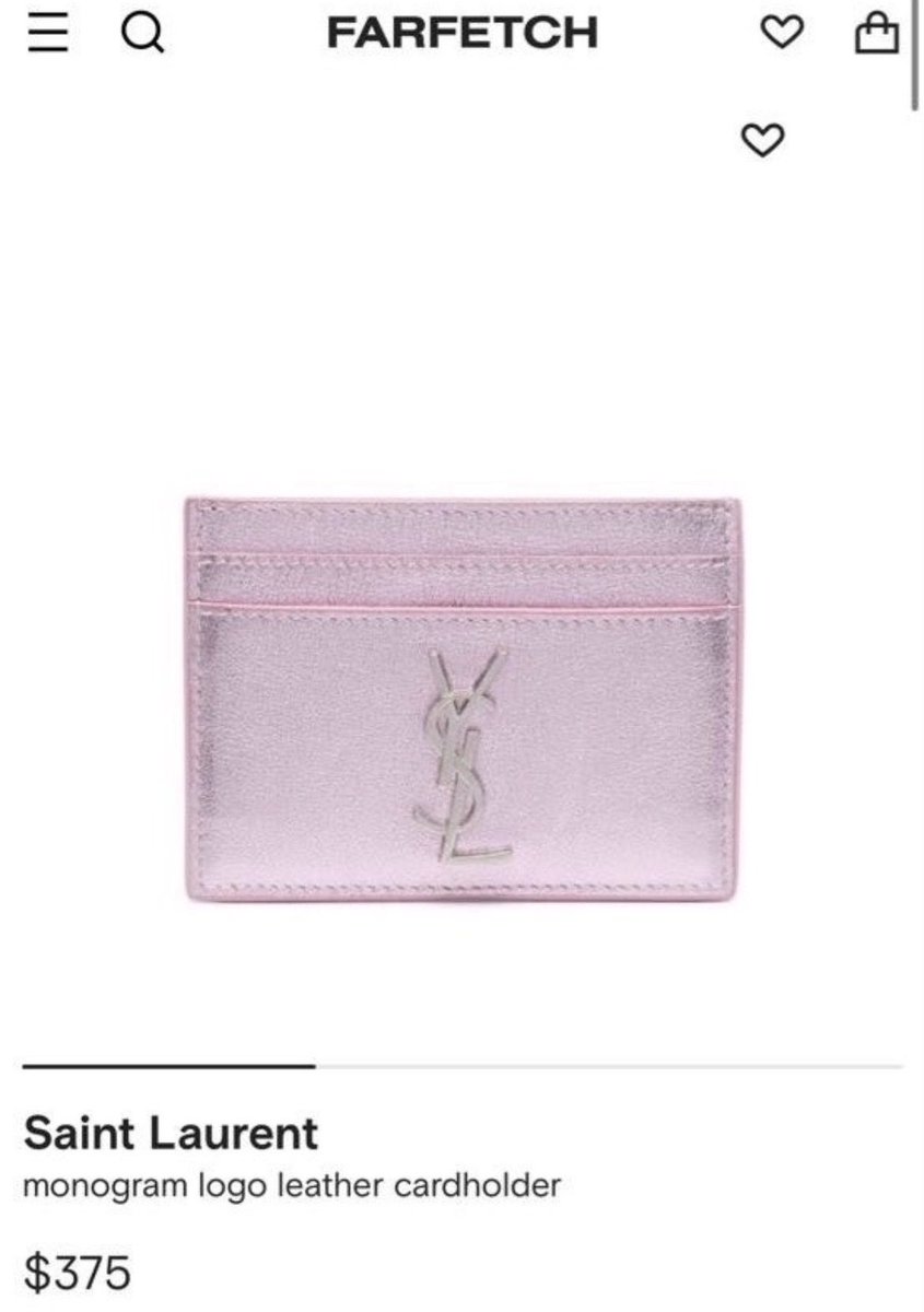 moonieaura's tweet photo. Luxury SYL Pink Card Holder https://t.co/VwYSKEtFMD