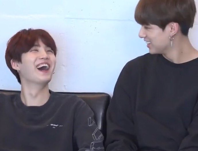 honeysyoon's tweet photo. when yoongi smiles at jungkook so full of love and adoration 🥹 https://t.co/dbecwm9UsM