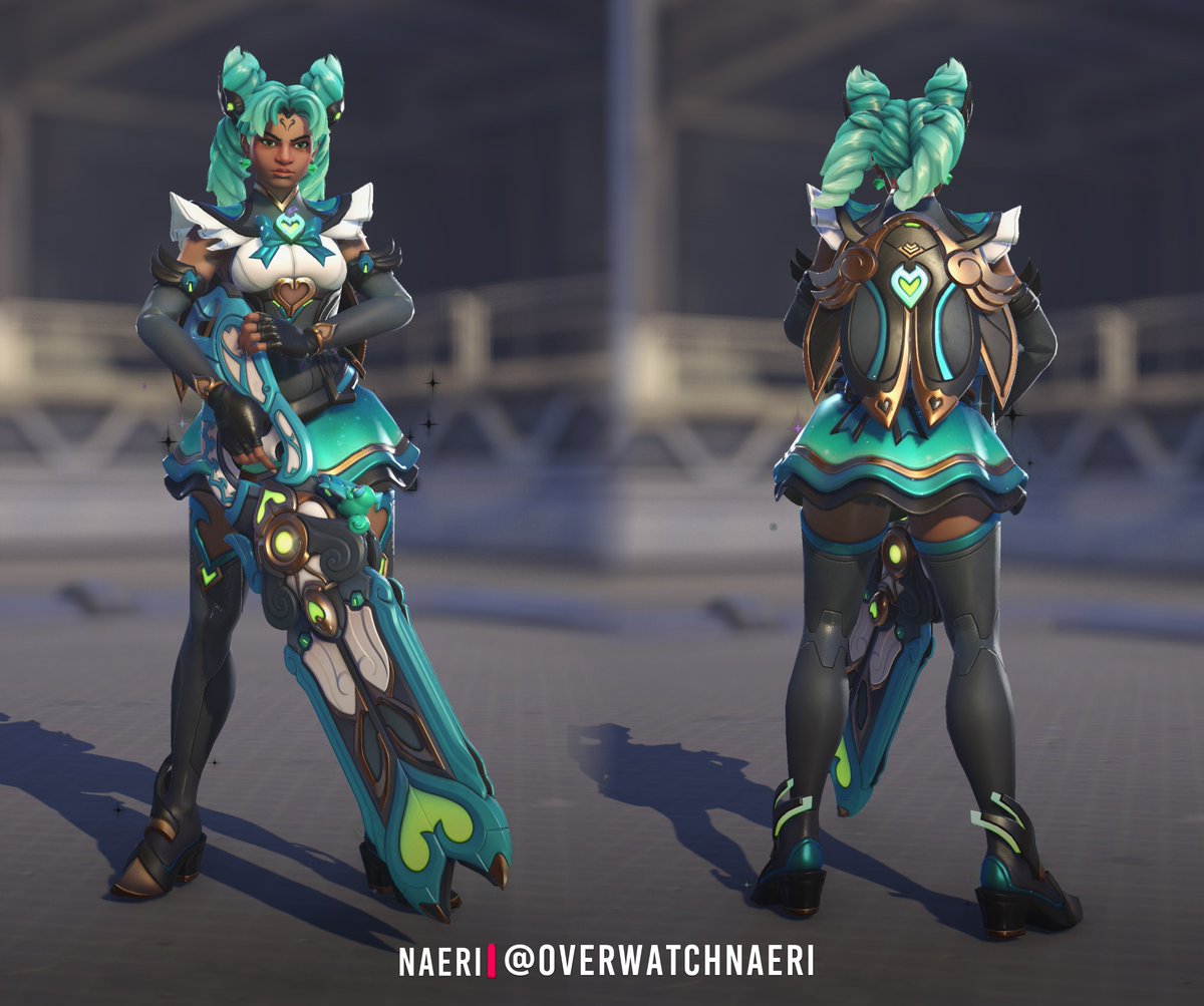 OverwatchNaeri's tweet photo. New #Overwatch Dokiwatch Illari Eclypse Skin 💚 https://t.co/DYt7tn61SO