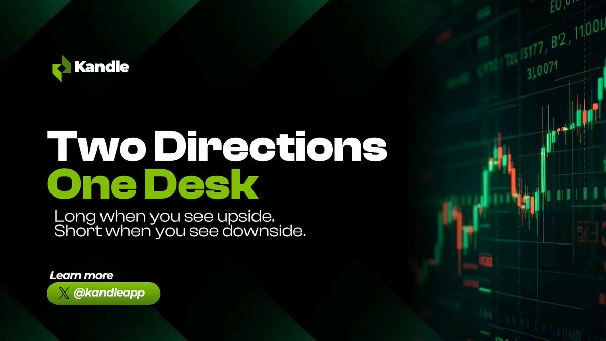 kandleapp's tweet photo. Markets move both ways.

Kandle is built for both.

→Go long when you expect a token to move up.

→Go short when you expect it to move down.

Up to 5x leverage on Robinhood Chain tokens.

One desk. Two directions.

Kandle is coming https://t.co/9wd2chgGBH