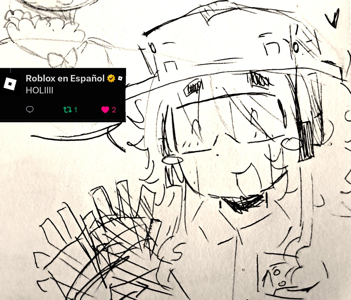 swoordcakee's tweet photo. Me da mucha ternura la cuenta oficial de Roblox en español ok https://t.co/4dbVH7HLB0