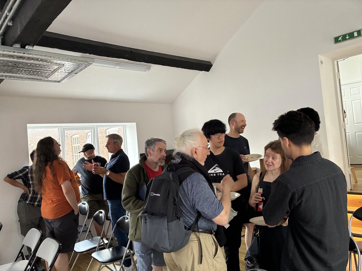 MaccTech's tweet photo. Macc Tech is a week away: Wednesday 14th October, 6-9pm at Blue Beck, Macclesfield

We have two great talks from Kirsten Osborn and Rachel Breeze, plus pizza and drinks 🍕

Free event: Sign up at https://t.co/w2PbMBCjVc

#Macclesfield #WomenInTech #AI https://t.co/UczMLhWYOu