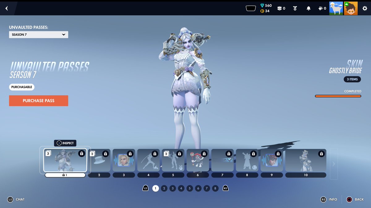 SpiderLennaa's tweet photo. Ghostly bride Widowmaker I need you 😭 https://t.co/BXH1dQFO9o