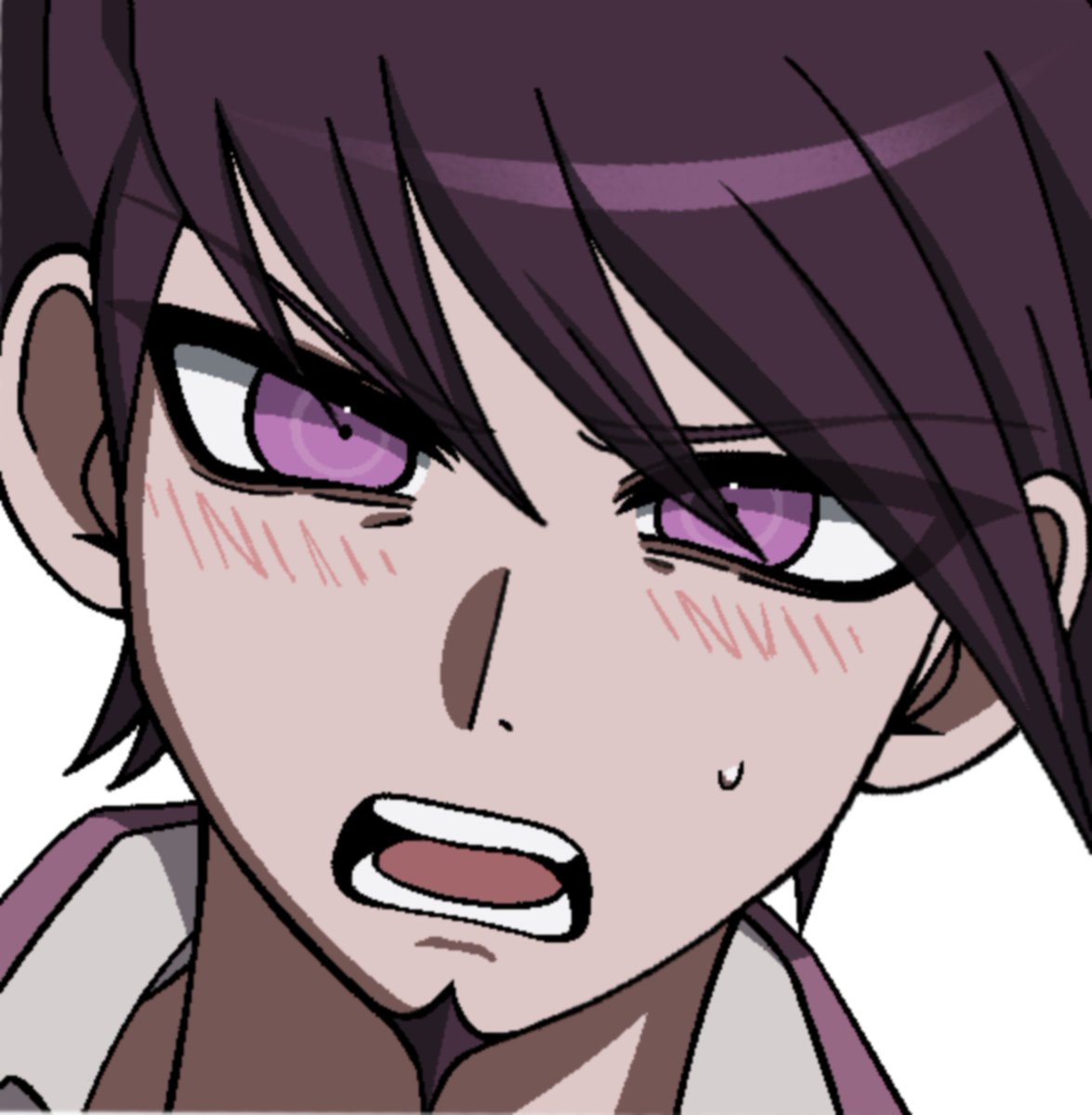 TotallyNotKiira's tweet photo. Hello drtwt I present oumota.. don't eat me 😭

I tried making both Kokichi and Kaito look moe so I hope they do ^^ https://t.co/rd2IzMugwZ