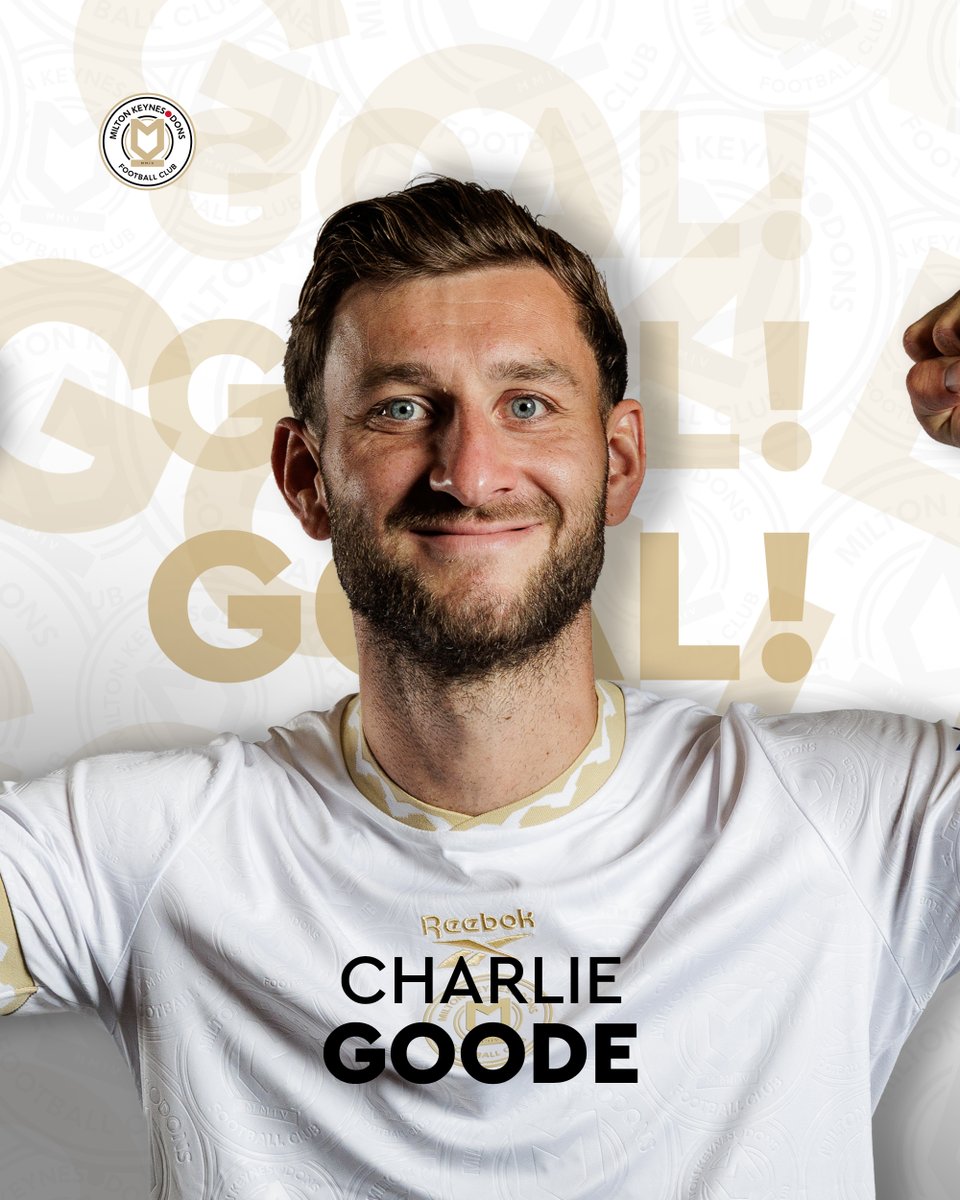 MKDonsFC's tweet photo. 28: GOAL!!! Goode heads home from a Silvera cross! 

#MKDBRE | 1-0 | #COYD https://t.co/zEUaoAqxfC