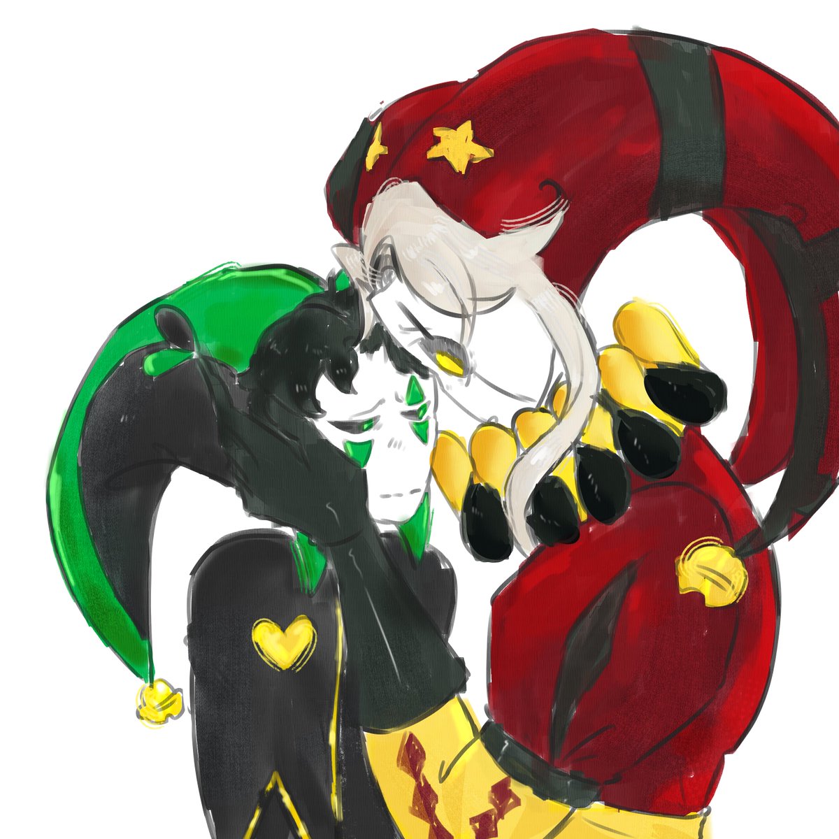 Sho_yue_'s tweet photo. I keep my promises 🍏❤️

#tfc #pierrot #harlequin #greenapple https://t.co/cYLiW5mIsr