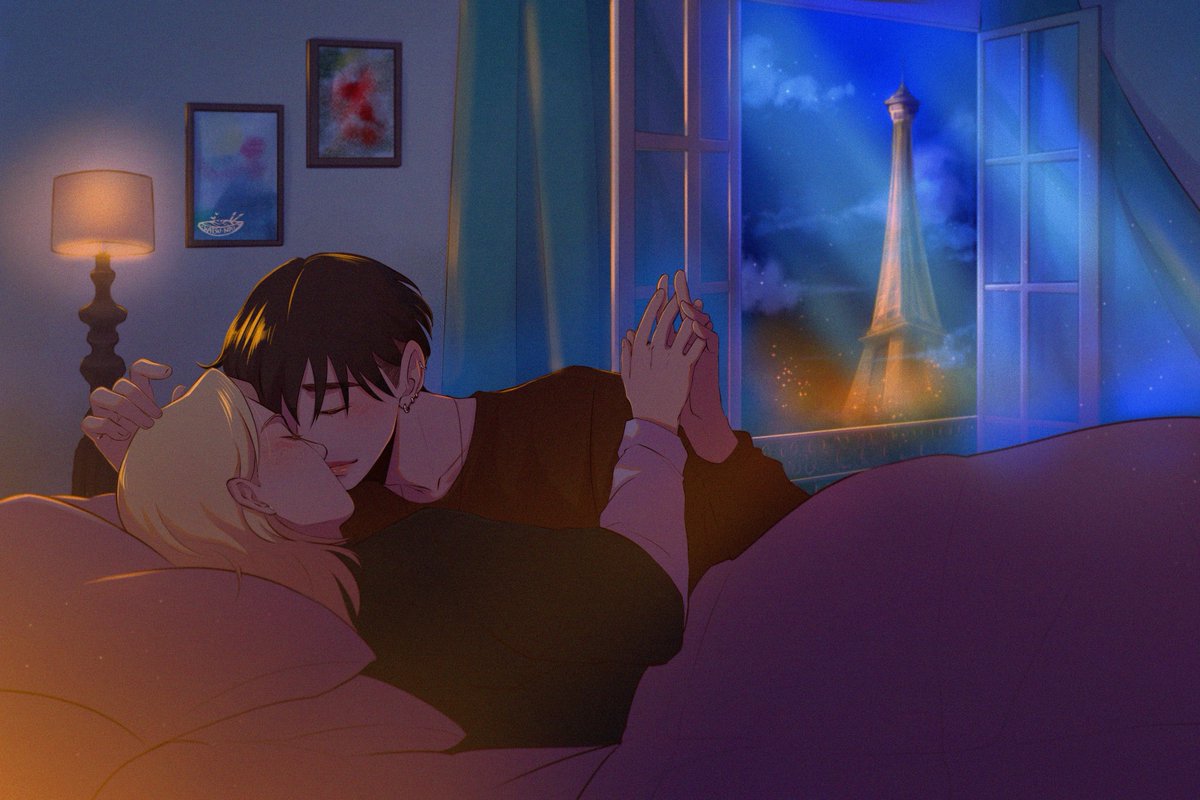 katsunat_'s tweet photo. Parisian nights 💙🤍 #hyunlix https://t.co/a0Z4CflcXG