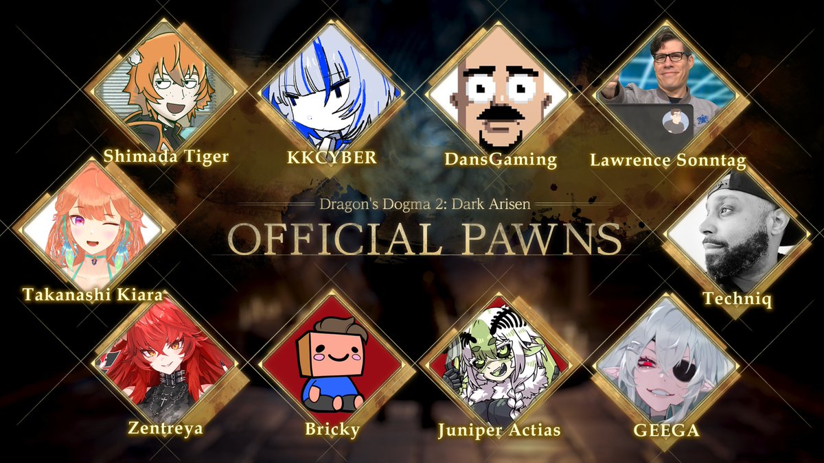 DragonsDogma's tweet photo. Arisen! To aid you on your unwritten epic, the Rift has summoned new Official Pawns that will be hirable on your adventures from Oct 8 9PM PT / Oct 9 4AM BST!
 
It appears the masters of this group of Pawns herald from across Europe and the US. #DD2DA #DD2 https://t.co/wg78mJIUPX